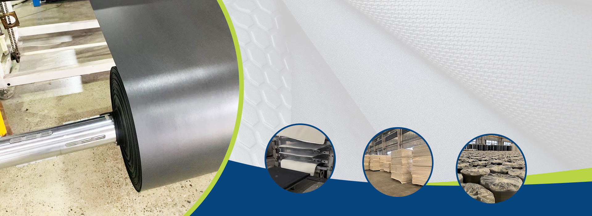 Neoprene, Close Cell EPDM Foam, CrossLinked PE Foam, EVA Foam, Semi